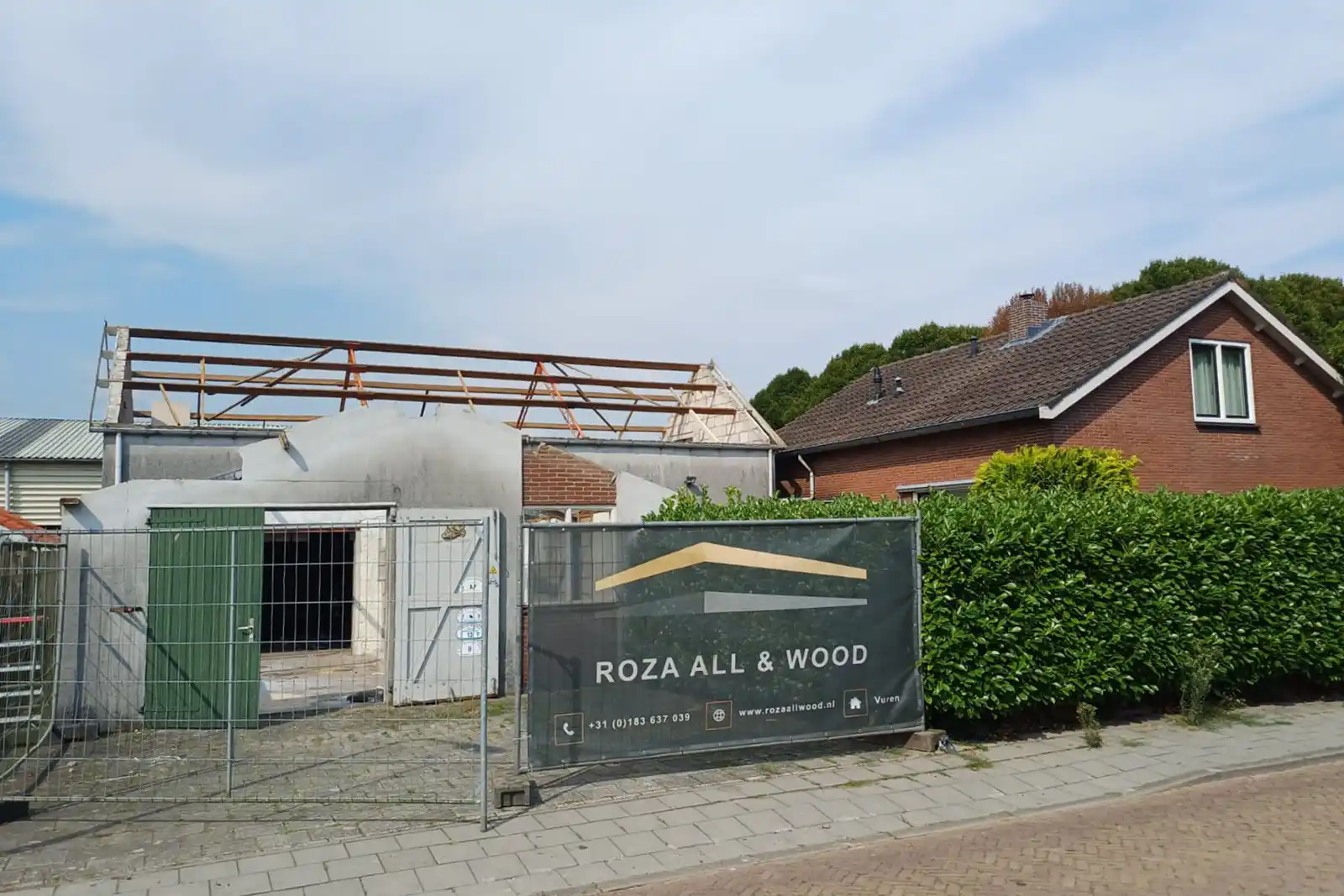 016 Verbouwing Van schuur naar droomwoning Roza All Wood Vuren
