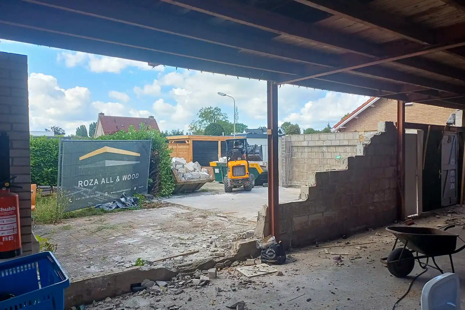 018 Verbouwing Van schuur naar droomwoning Roza All Wood Vuren