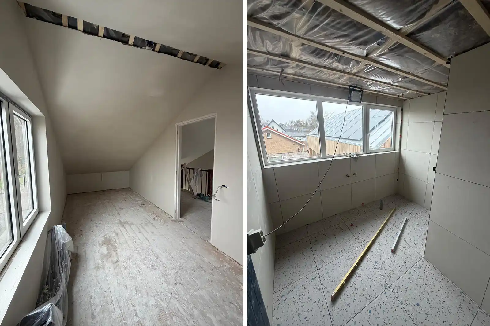 027 Verbouwing Van schuur naar droomwoning Roza All Wood Vuren